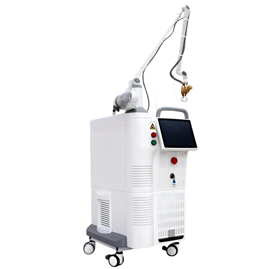 Laser co2 tratamiento 3D - Equipo láser médico-estético tipo CO₂ fraccionado, usado para rejuvenecimiento facial, cicatrices y tratamientos dermatológicos avanzados.